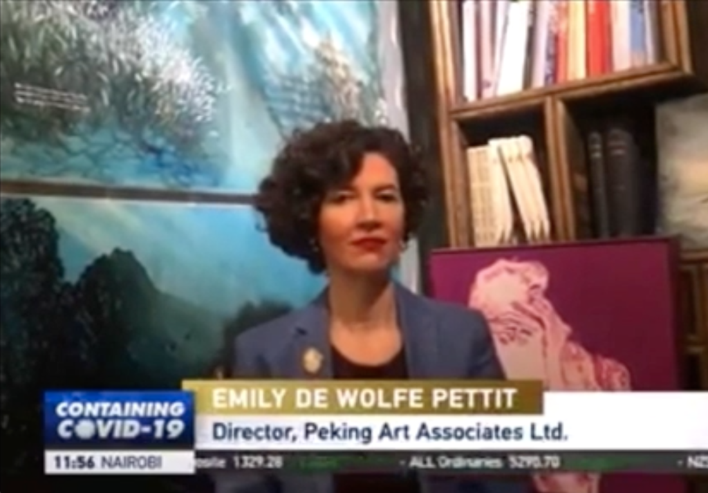 Emily de Wolfe Pettit interviewed by CGTN Global Business, April 2020